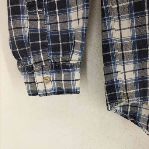 ゲスジョージズマルシアーノ GUESS BY GEORGES MARCIANO 80~90S MADE IN USA チェック柄コットンシャツ メンズ