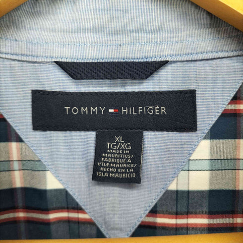 トミーヒルフィガー TOMMY HILFIGER チェック柄ボタンダウンシャツ メンズ XL