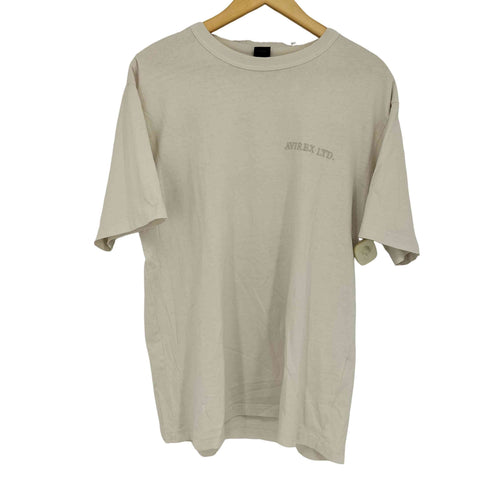 アヴィレックス AVIREX エンブロイダリー クルーネックTシャツ メンズ L