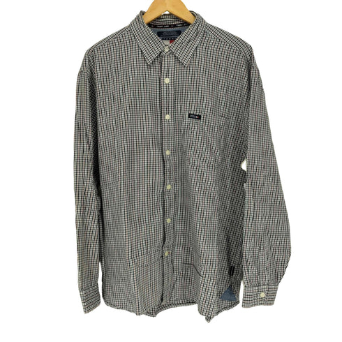 トミーヒルフィガー TOMMY HILFIGER チェック柄ボタンダウンシャツ メンズ L