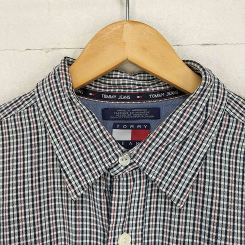トミーヒルフィガー TOMMY HILFIGER チェック柄ボタンダウンシャツ メンズ L