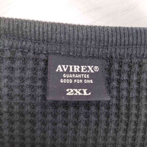 アヴィレックス AVIREX BIG WAFFLE PLAIN メンズ 2XL