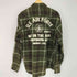 アヴィレックス AVIREX LONGSLEEVE CHECK EMB SHIRT USAF メンズ XL