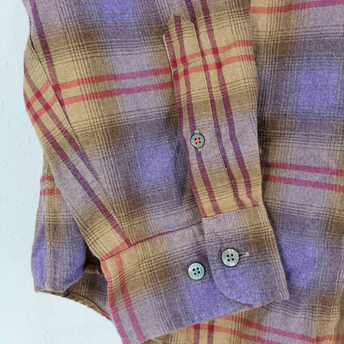 セントジョンズベイ STJOHNS BAY 00S L/S シャドーチェックシャツ メンズ import:L