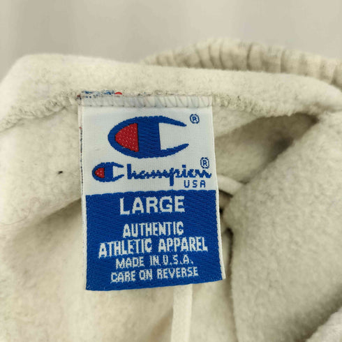 チャンピオン Champion 90s USA製 青刺繍タグ後期 ドローストリング ロゴ刺繍 スウェットパンツ メンズ LARGE
