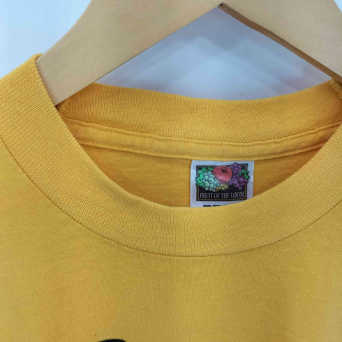フルーツオブザルーム FRUIT OF THE LOOM 90s BLACK BEAR PORTER ブラックベア ポーター グラフィックプリント クルーネック半袖Tシャツ メンズ M