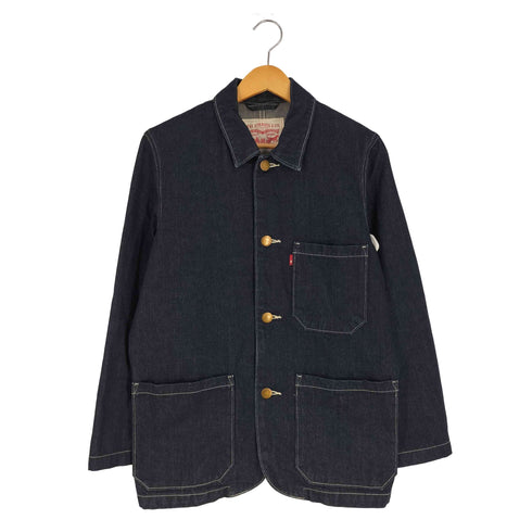 リーバイス Levis デニムカバーオールジャケット インディゴ メンズ JPN:S