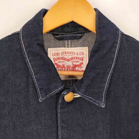 リーバイス Levis デニムカバーオールジャケット インディゴ メンズ JPN:S