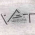 VARIEGATOR 惑星プリント L/S Tシャツ メンズ