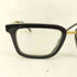 9five BISHOP Black & 24k Gold Clear Lens Glasses メンズ