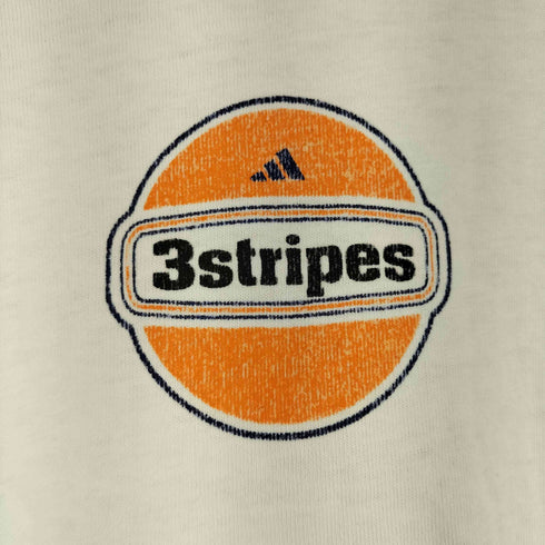 アディダス adidas 90S 万国旗タグ フロントプリント S/S ラグランTシャツ メンズ JPN:L