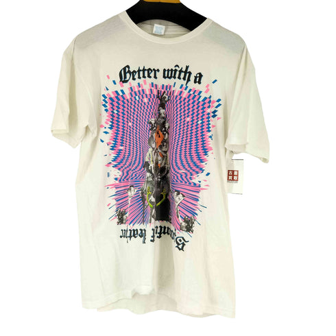 ANYTHING 両面プリント S/S Tシャツ メンズ import:L