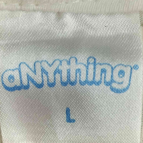 ANYTHING 両面プリント S/S Tシャツ メンズ import:L