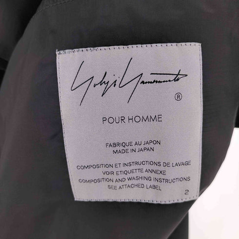 ヨウジヤマモトプールオム Yohji Yamamoto POUR HOMME 25SS TA TUXEDO 6 BUTTONS DOUBLE JACKET メンズ JPN:2