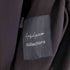 ヨウジヤマモト Yohji Yamamoto 25SS COLLECTIONS Cu/W HIGH TWISTED GABARDINE SIDE GATHER DETAIL COAT A レディース JPN:2