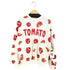 プニュズ PUNYUS TOMATO プリント クルーネックスウェット レディース JPN:1