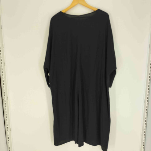 ヨウジヤマモト Yohji Yamamoto 25SS COLLECTIONS Ry WRINKLED LAWN BIG SILHOUETTE DRESS レディース JPN:1