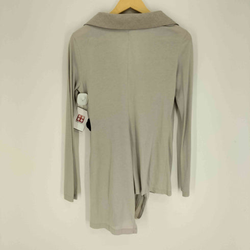 ヨウジヤマモト Yohji Yamamoto 24SS NATURAL WASHED LINEN COMBINATION SINGLE JACKET レディース JPN:1