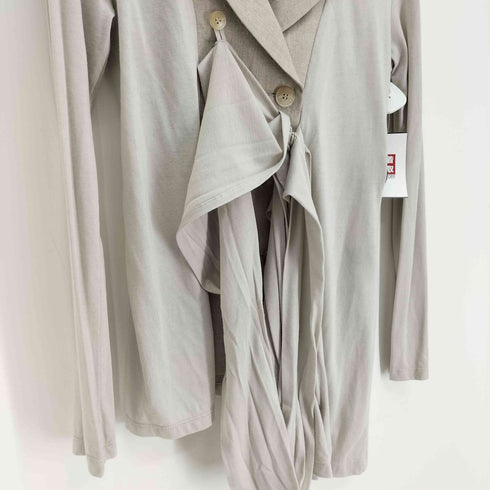 ヨウジヤマモト Yohji Yamamoto 24SS NATURAL WASHED LINEN COMBINATION SINGLE JACKET レディース JPN:1