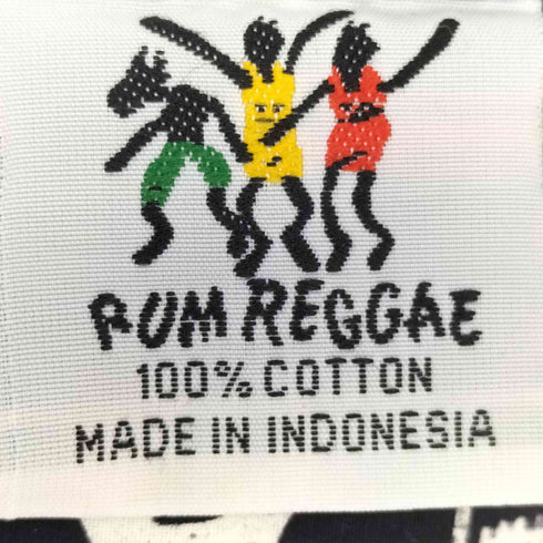 RUM REGGAE 総柄 S/S シャツ メンズ 4X