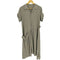 ヨウジヤマモト Yohji Yamamoto 25SS COLLECTIONS Ry SEETING CLOTH R DRAPED SHIRT DRESS レディース JPN:2