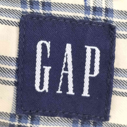 ギャップ Gap チェック S/S シャツ メンズ import:L