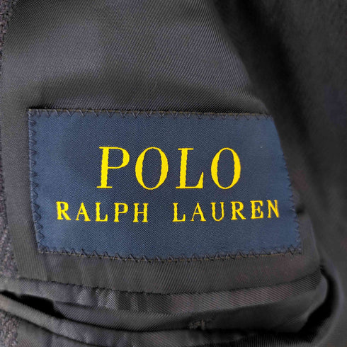 ポロラルフローレン POLO RALPH LAUREN イタリア製 リネン ヘリンボーン 2B テーラードジャケット メンズ 38R