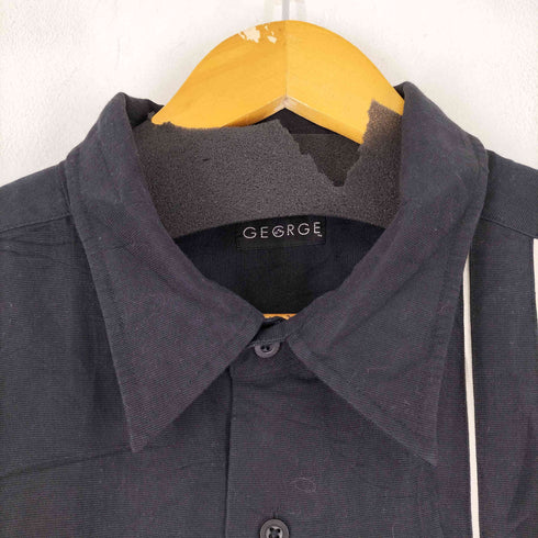 ジョージ GEORGE レーヨン混 S/S シャツ メンズ 2XL