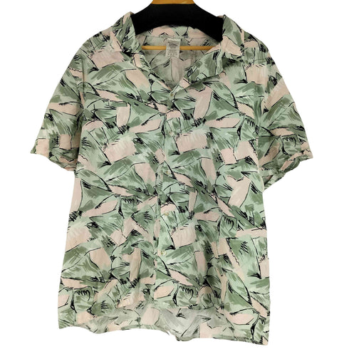総柄 S/S 開襟シャツ メンズ