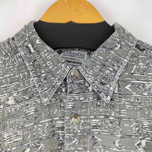 コロンビア Columbia 00S 総柄 S/S シャツ メンズ import:XL