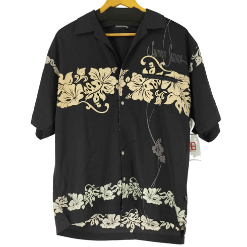 クイックシルバー Quiksilver 総柄 S/S 開襟シャツ メンズ JPN:M