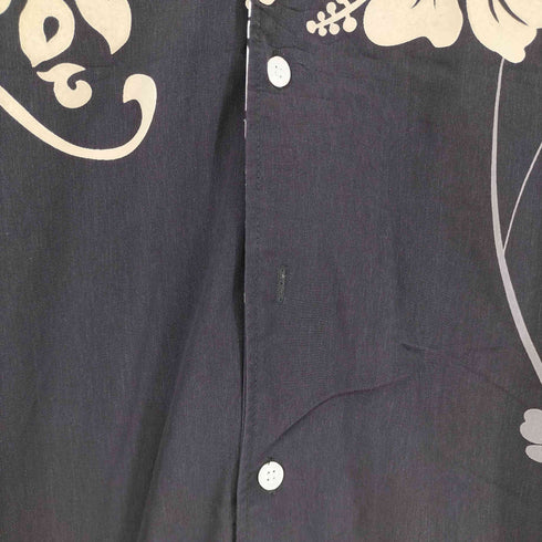 クイックシルバー Quiksilver 総柄 S/S 開襟シャツ メンズ JPN:M