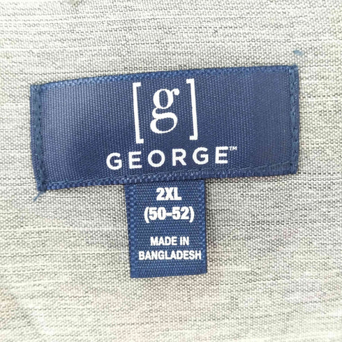 ジョージ GEORGE S/S シャツ メンズ 2XL