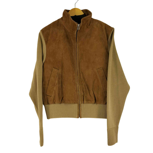 ザラ ZARA レザーコンビジャケット メンズ M