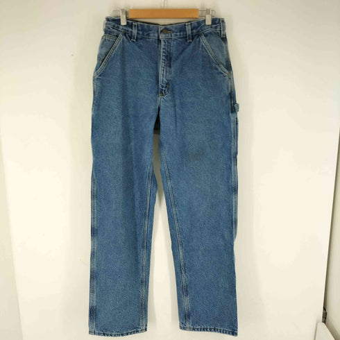 カーハート Carhartt DUNGEREE FIT チェックブランケットペインターデニムパンツ メンズ 34/34