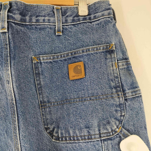 カーハート Carhartt DUNGEREE FIT チェックブランケットペインターデニムパンツ メンズ 34/34