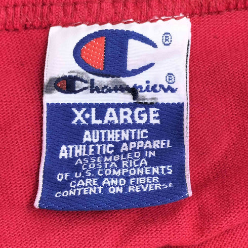 チャンピオン Champion 90S フロントプリントタンクトップ メンズ import:XL