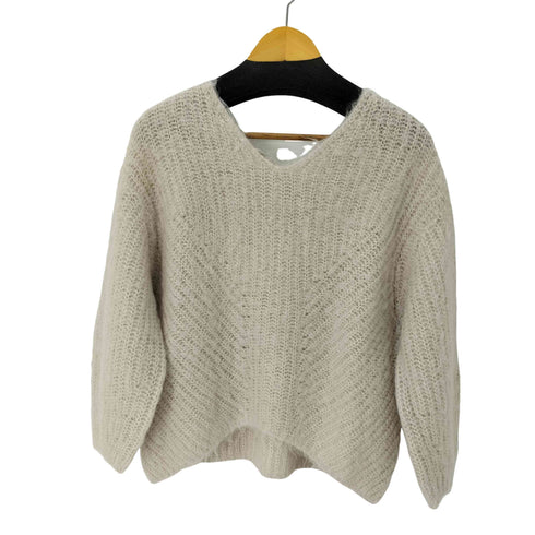スナイデル snidel モヘアVネックプルオーバー レディース ONE SIZE