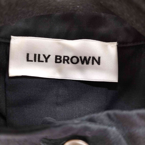 リリーブラウン Lily Brown アシンメトリーフリルブラウス レディース ONE SIZE