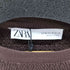 ザラ ZARA パフスリーブ トップス クルーネック フリルブラウス レディース import:M