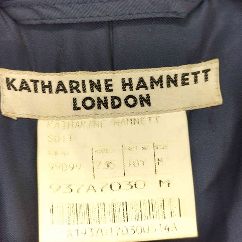キャサリンハムネットロンドン KATHARINE HAMNETT LONDON ウール テーラードジャケット メンズ import:M