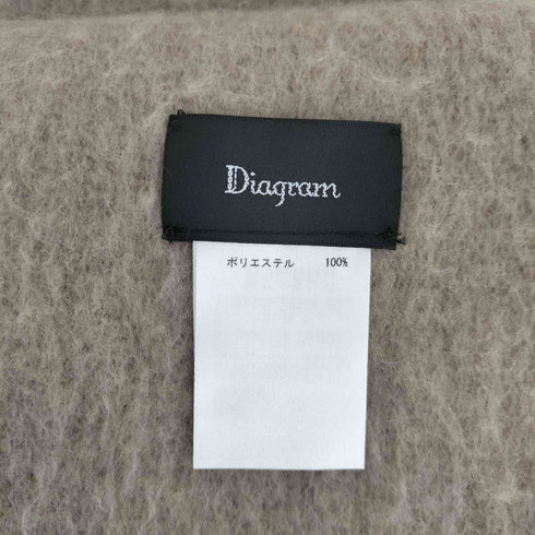 ダイアグラム Diagram フリンジマフラー レディース FREE