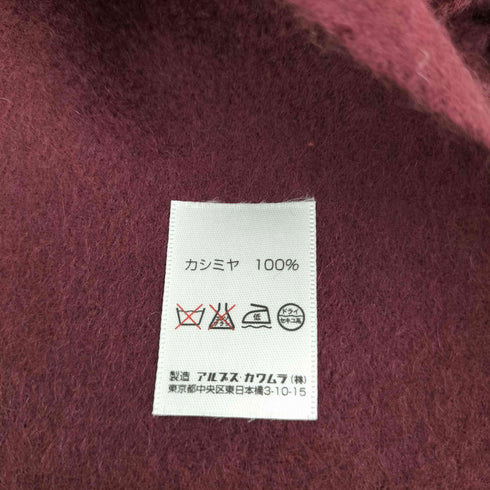 アクアスキュータム AQUASCUTUM カシミヤ マフラー レディース