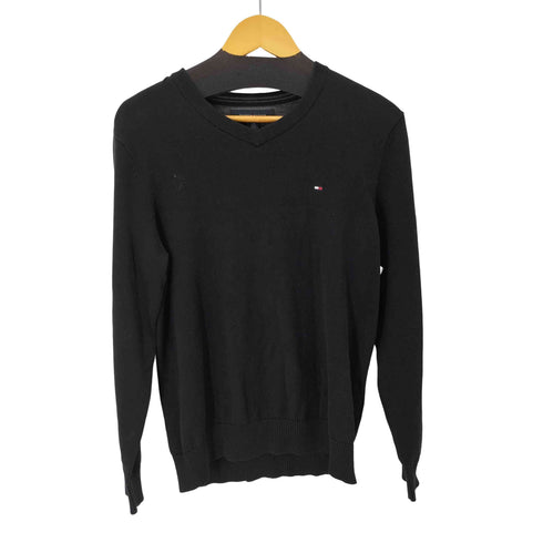 トミーヒルフィガー TOMMY HILFIGER Vネック コットンニット メンズ import:S