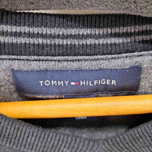 トミーヒルフィガー TOMMY HILFIGER Vネック コットンニット メンズ import:S
