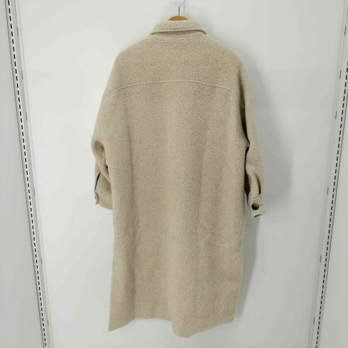 スピックアンドスパン Spick and Span ールナッピングCPOロングコート レディース JPN:36