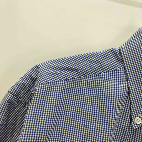 トミーヒルフィガー TOMMY HILFIGER ギンガムチェック ロゴ 刺繍 B.D L/S シャツ メンズ 16-34