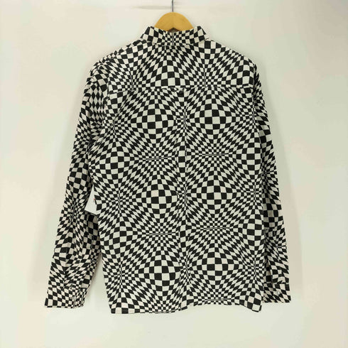 サイケデリック チェック B.D L/S シャツ メンズ import:L