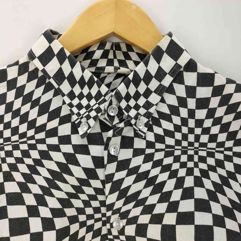 サイケデリック チェック B.D L/S シャツ メンズ import:L