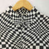 サイケデリック チェック B.D L/S シャツ メンズ import:L